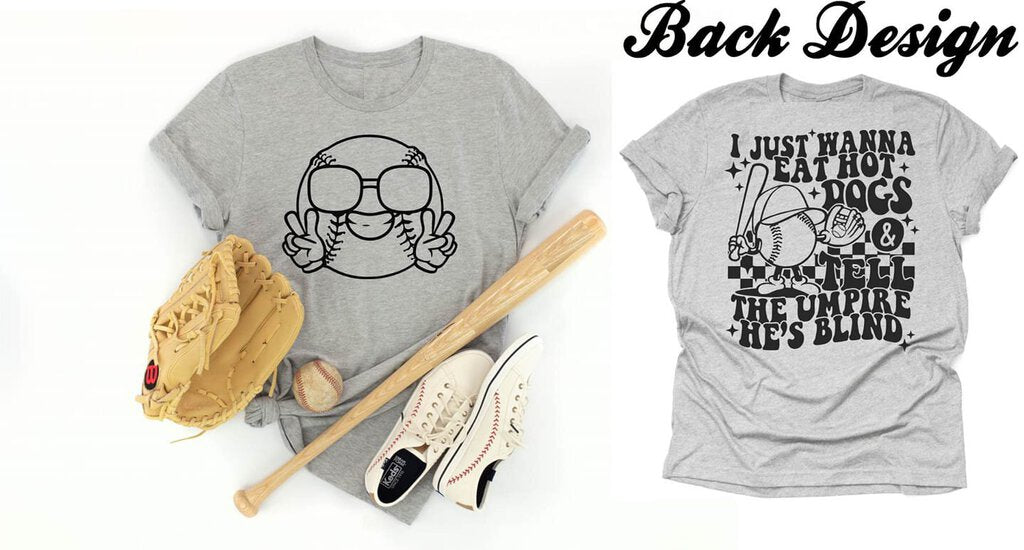 Baseball Dbl Sided