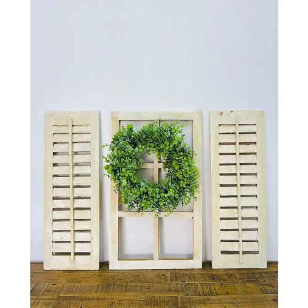 Wood Window 3 Piece Set