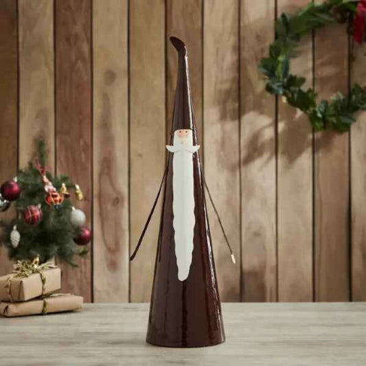 Skinny Santa Metal Decor