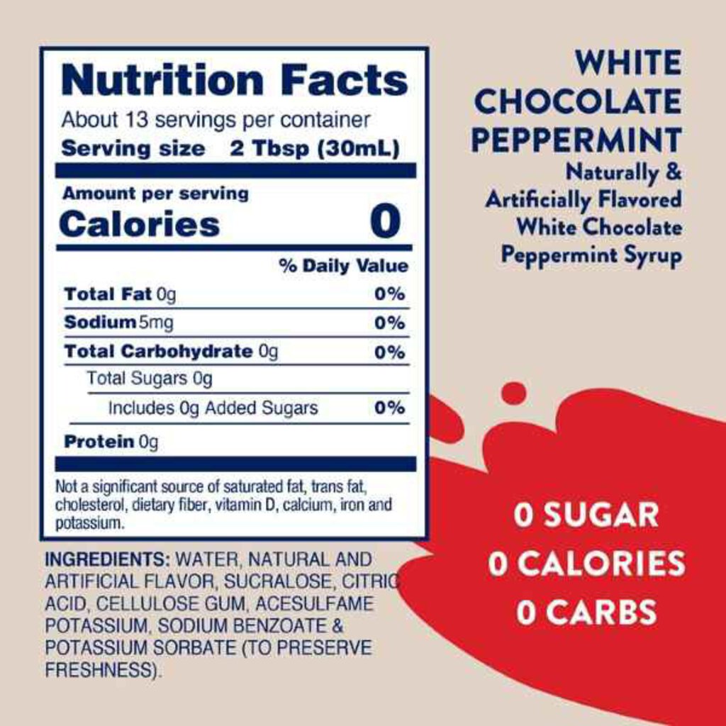 Skinny Syrup