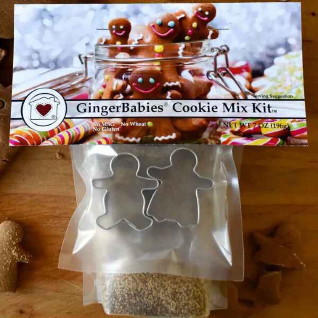 Gingerbabies Cookie Mix Kit