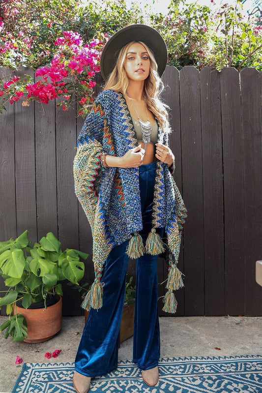 Cobalt Poncho