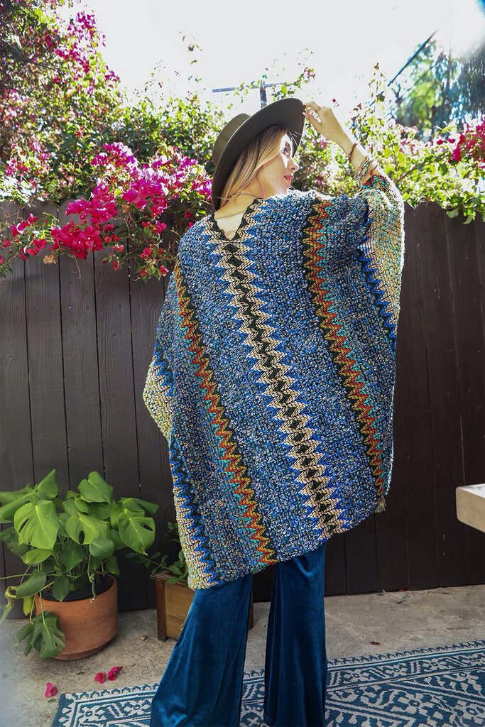 Cobalt Poncho