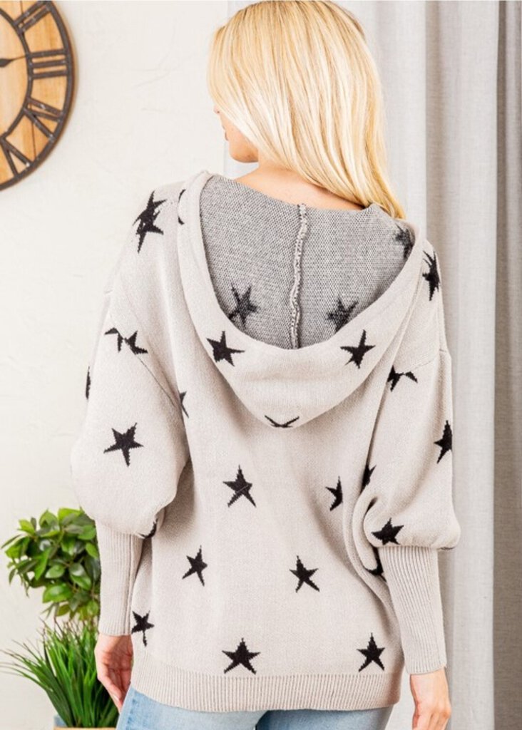 Star hooded Sweater