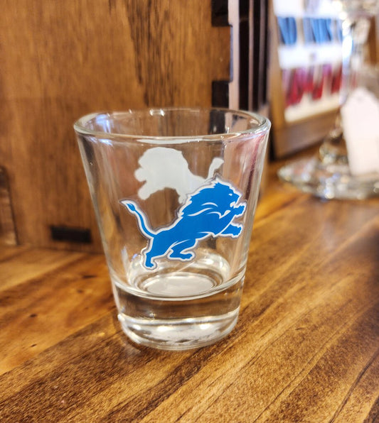 Lions Shot Glass