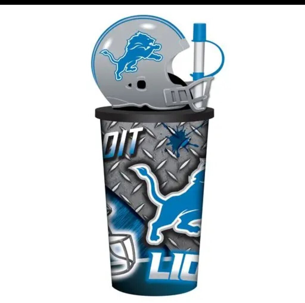 32oz Lions Helmet Cup