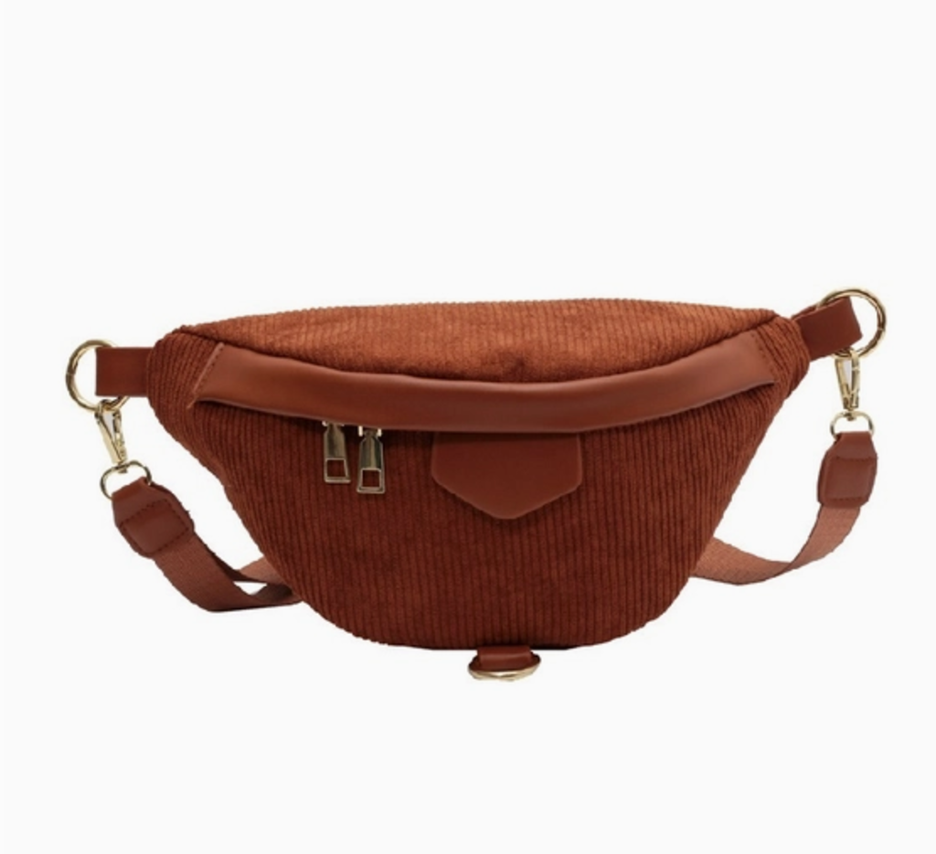 Corduroy Sling Bag