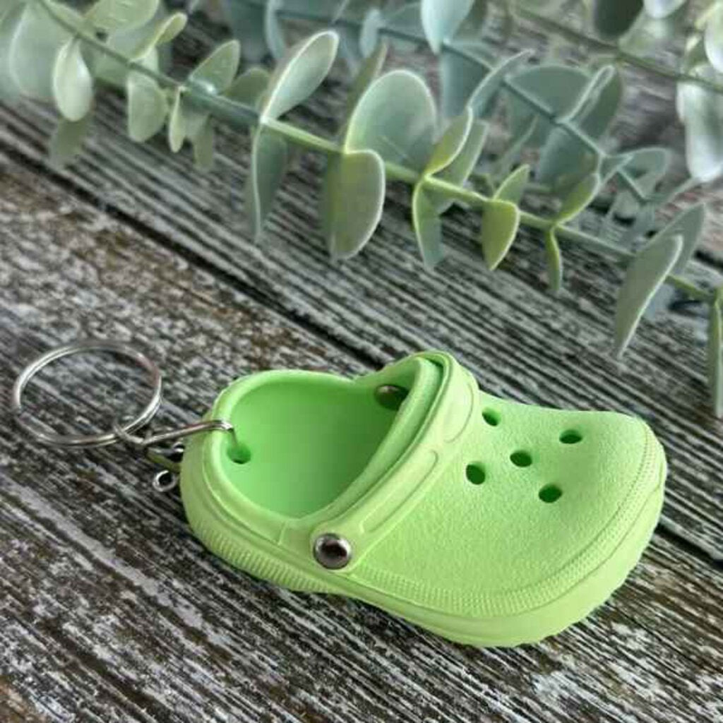 Mini Croc Keychain