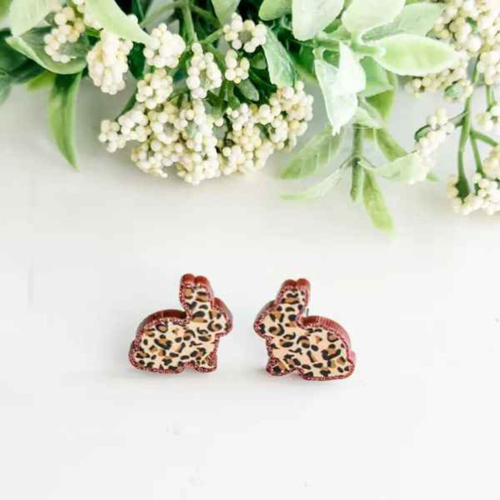 Wild Bunny Studs