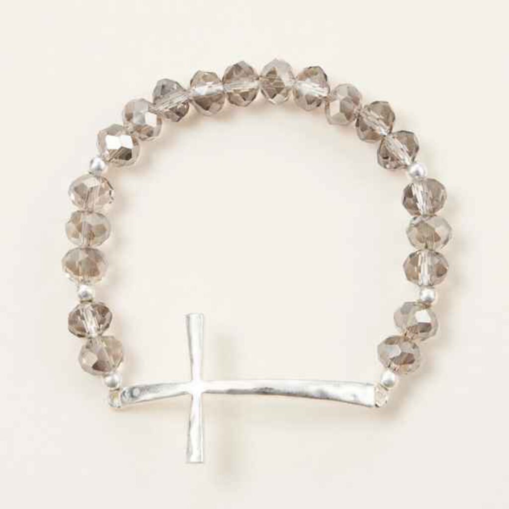 Cross Beaded Bracelet