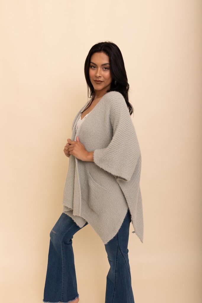 Boucle Cozy Cardi with Pockets