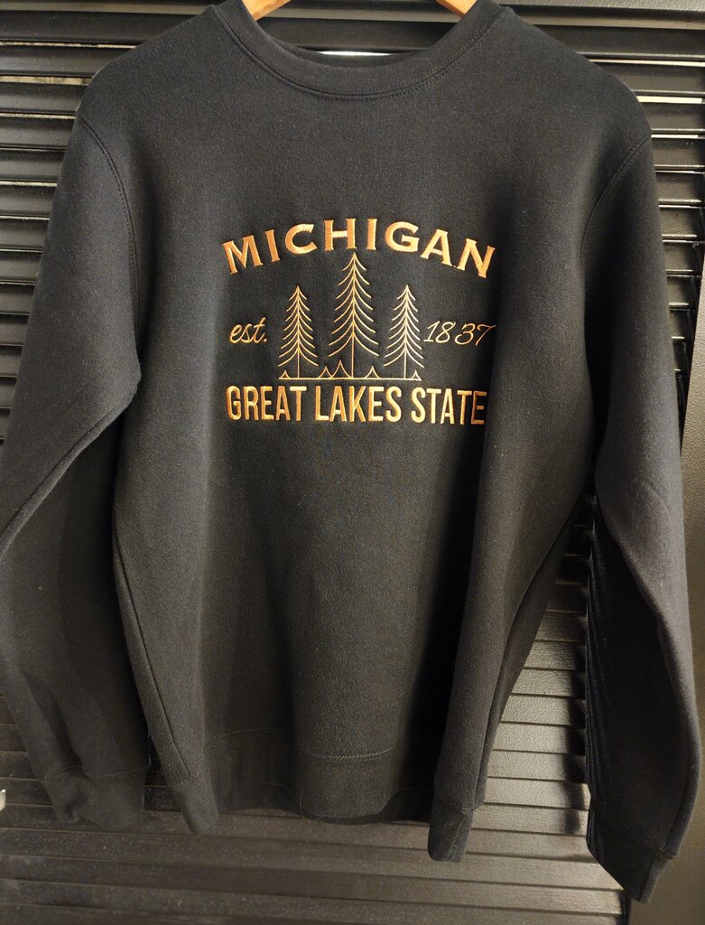 Michigan Pines Crewneck