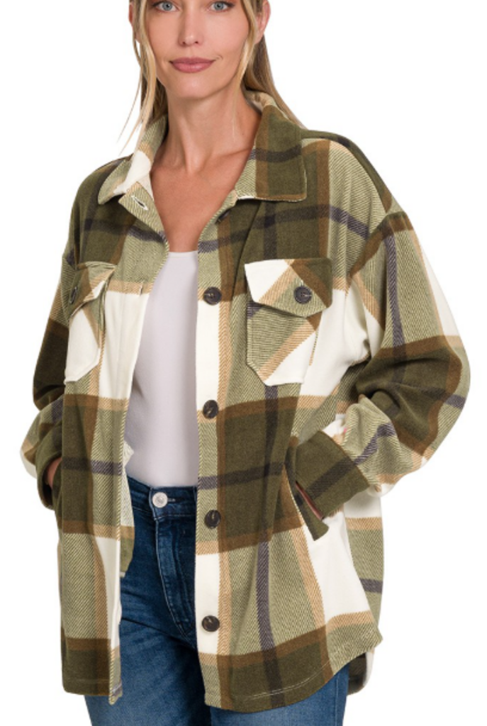 Oversized Fleece Shacket