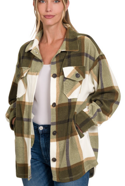 Oversized Fleece Shacket