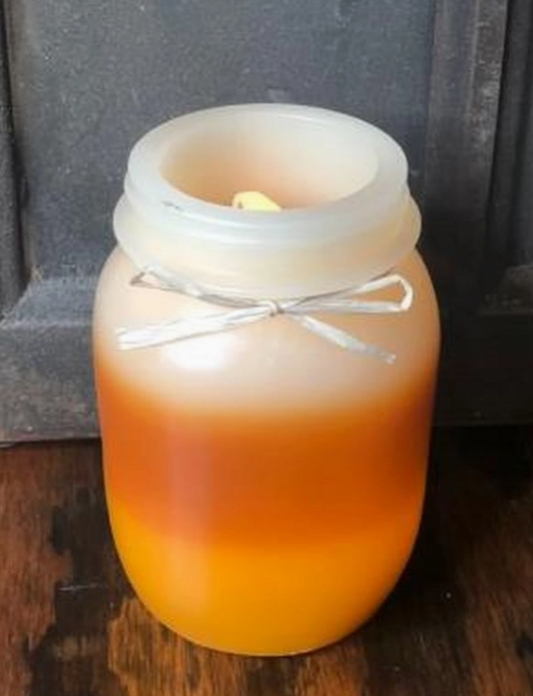 Candy Corn Jar LED