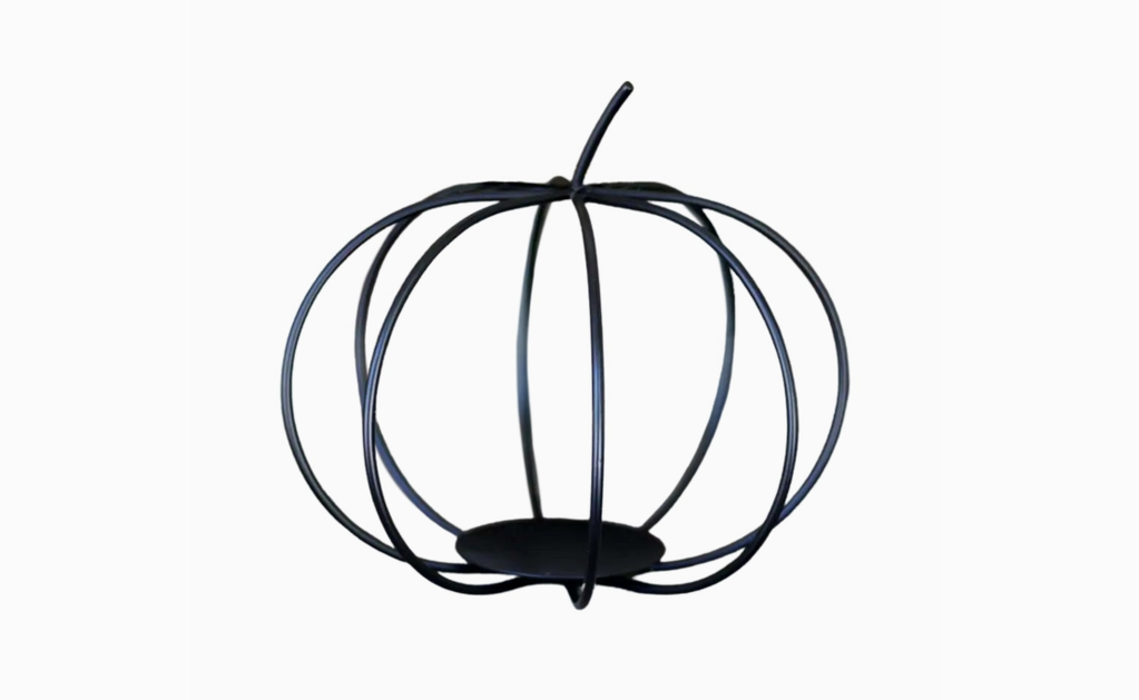 Lg Metal Pumpkin