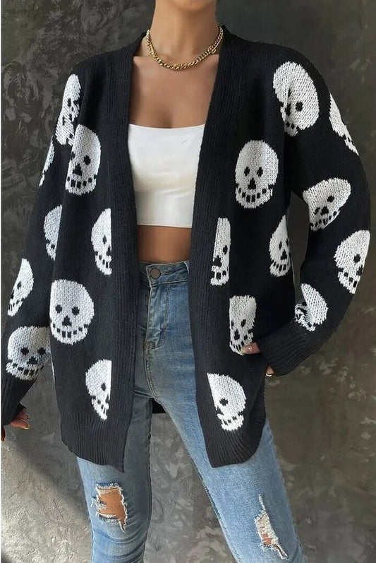 Skull Cardigan