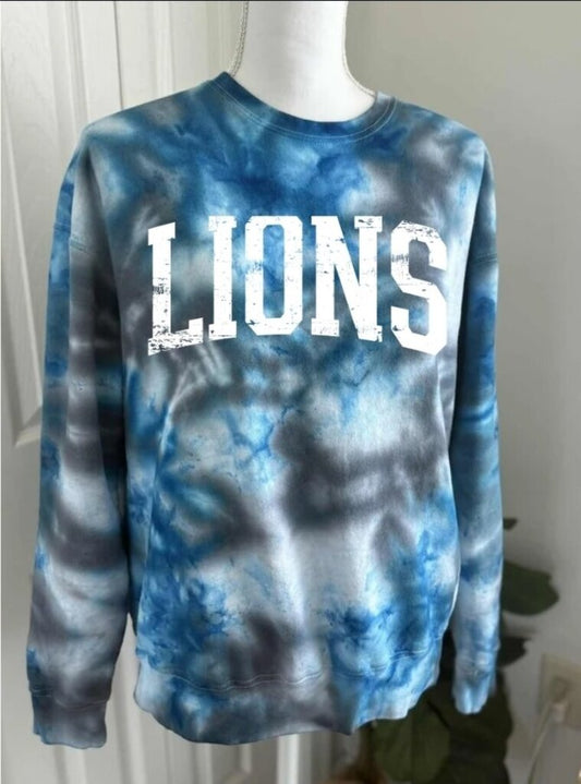 Tie Dye Lions