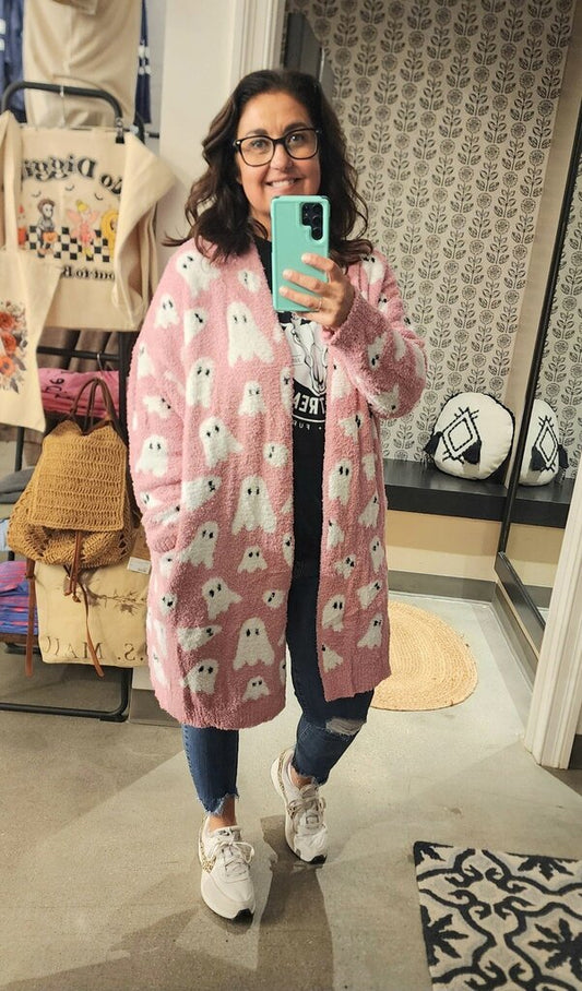 Ghost Pink Cardigan