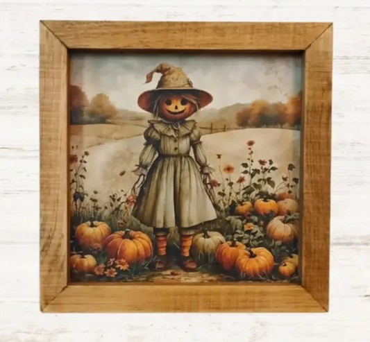 Ms. Pumpkin Head 7 x 7