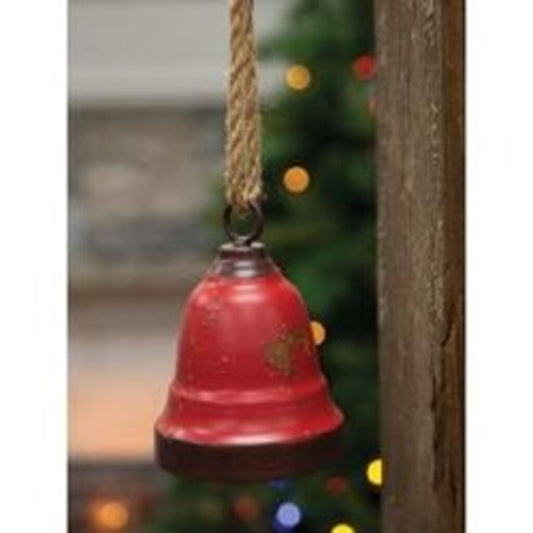 Distressed Red Bell