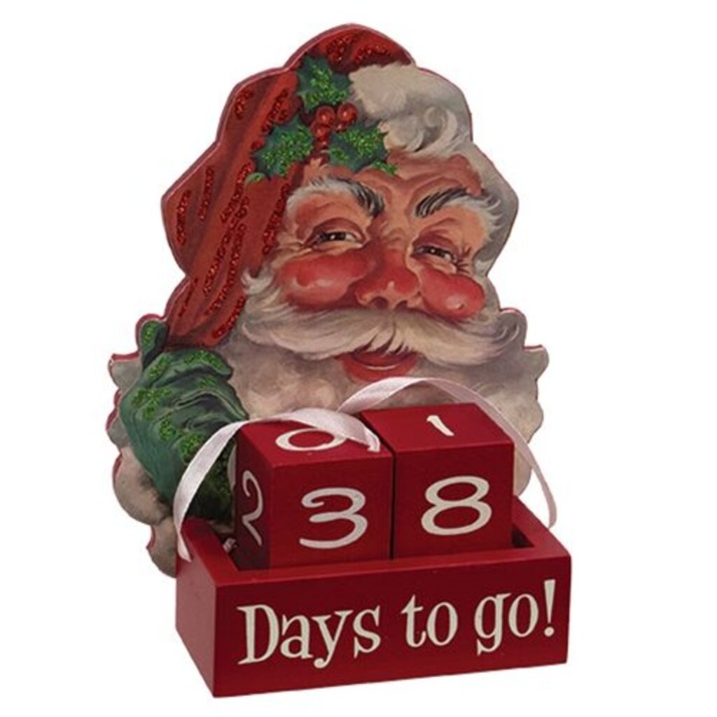Vintage Santa Countdown