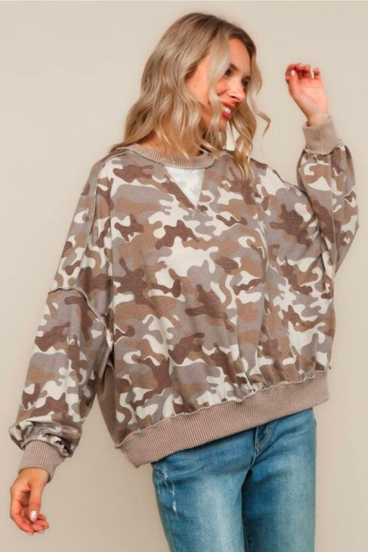 Camo Pullover