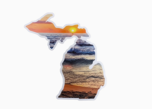 Michigan Sunset- Decal