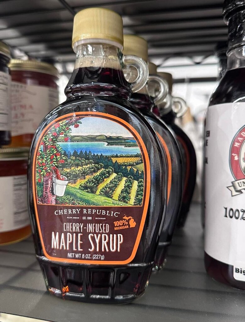 Cherry Infused Maple Syrup