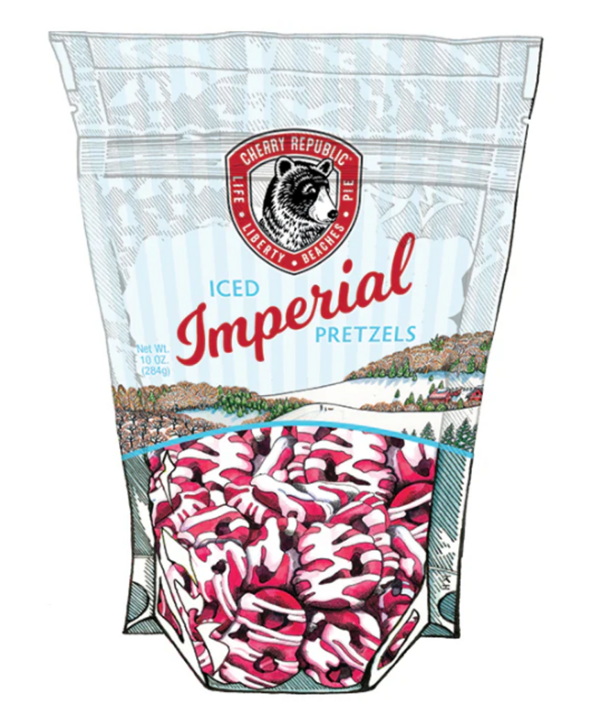 Iced Imperial Pretzels