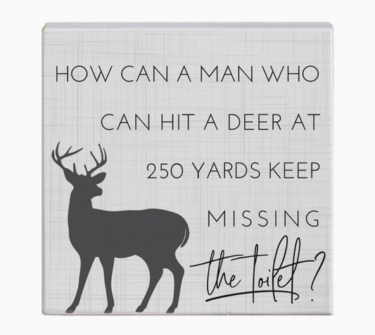 250 Yards Mens Bathroom