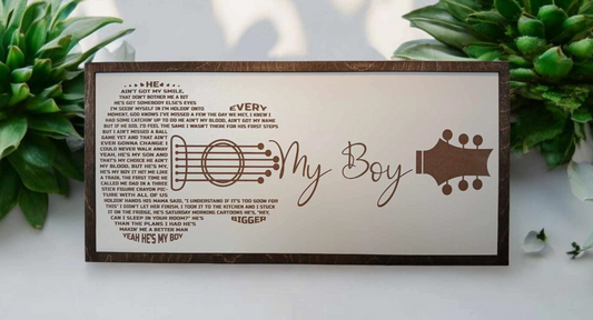 Song Lyric Signs