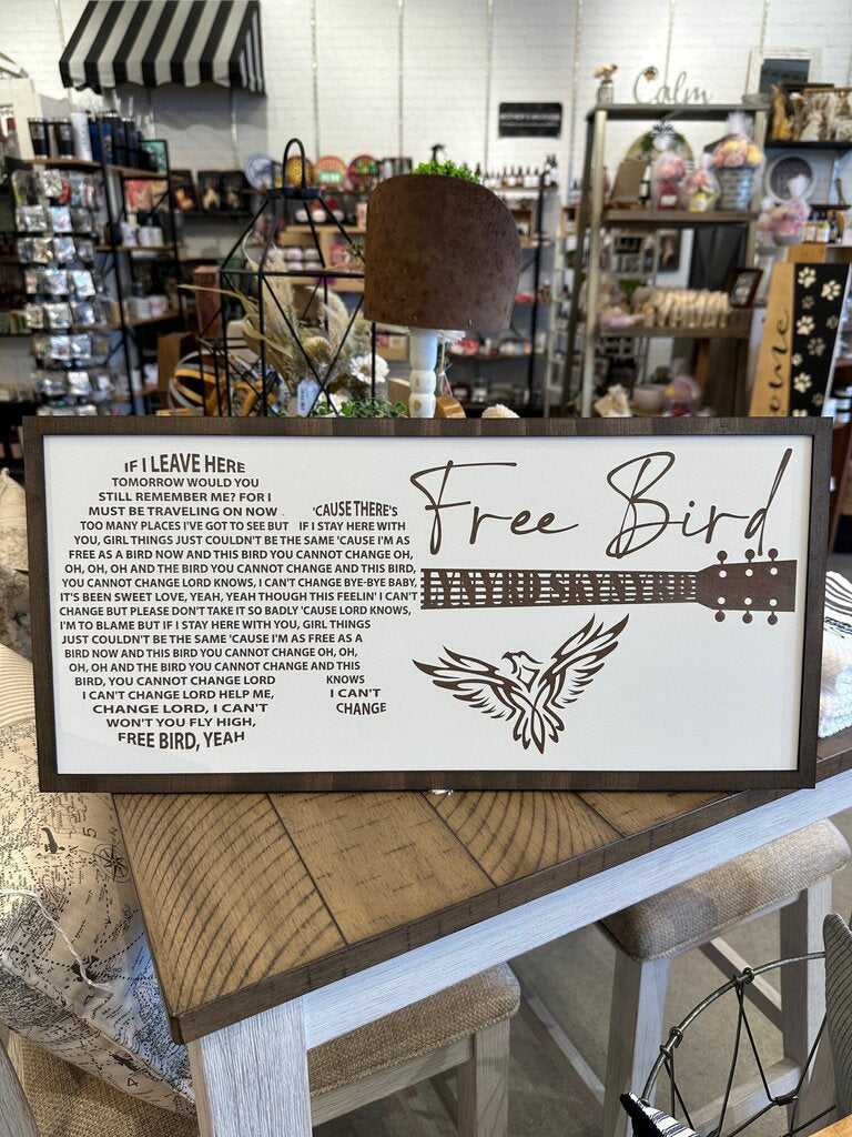 Song Lyric Signs