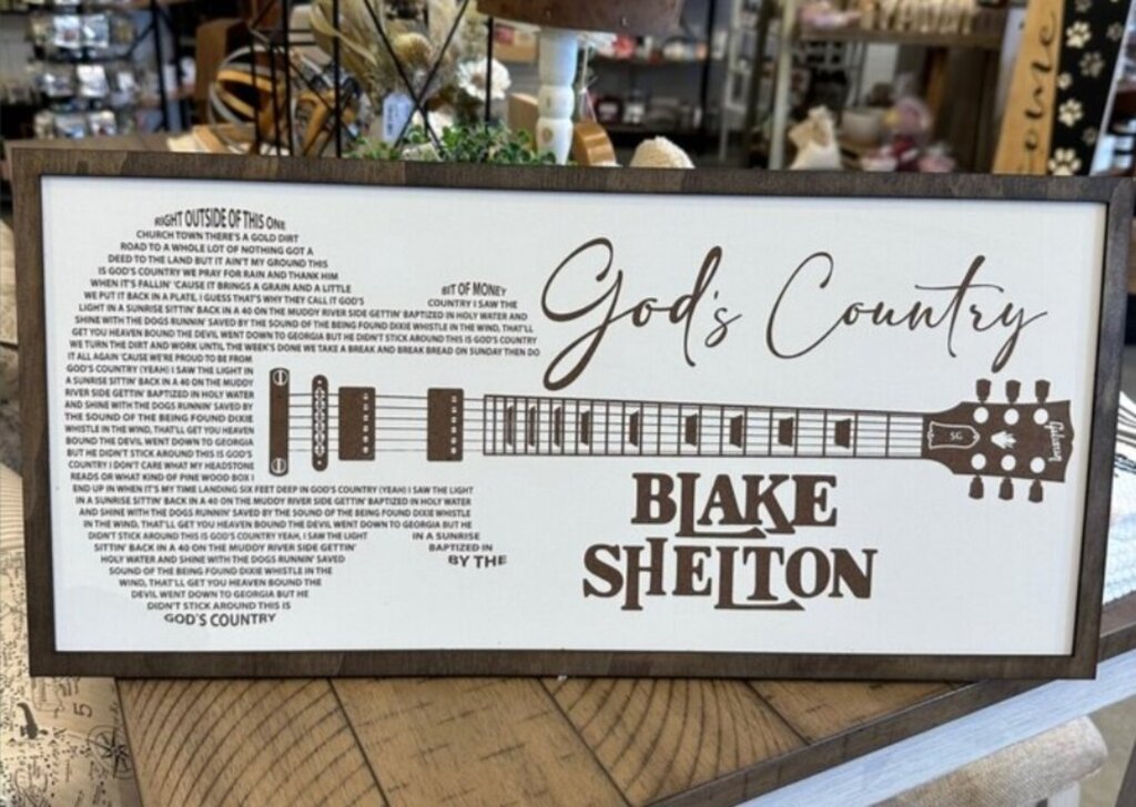 Song Lyric Signs