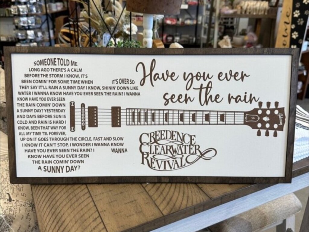 Song Lyric Signs