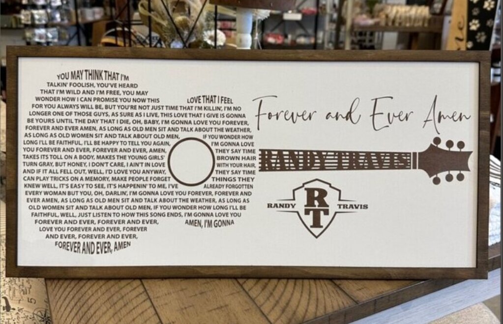 Song Lyric Signs