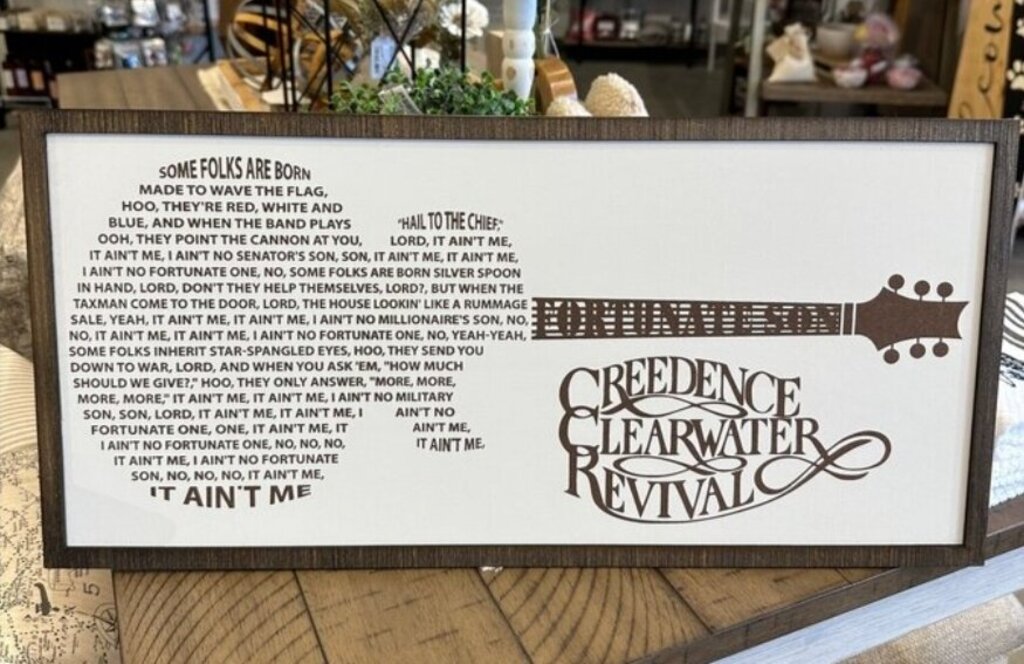 Song Lyric Signs