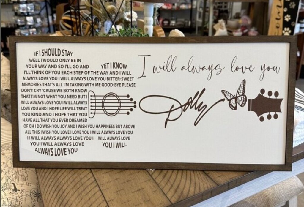 Song Lyric Signs