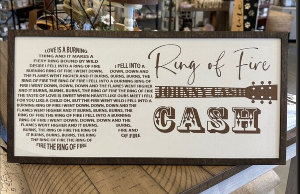Song Lyric Signs