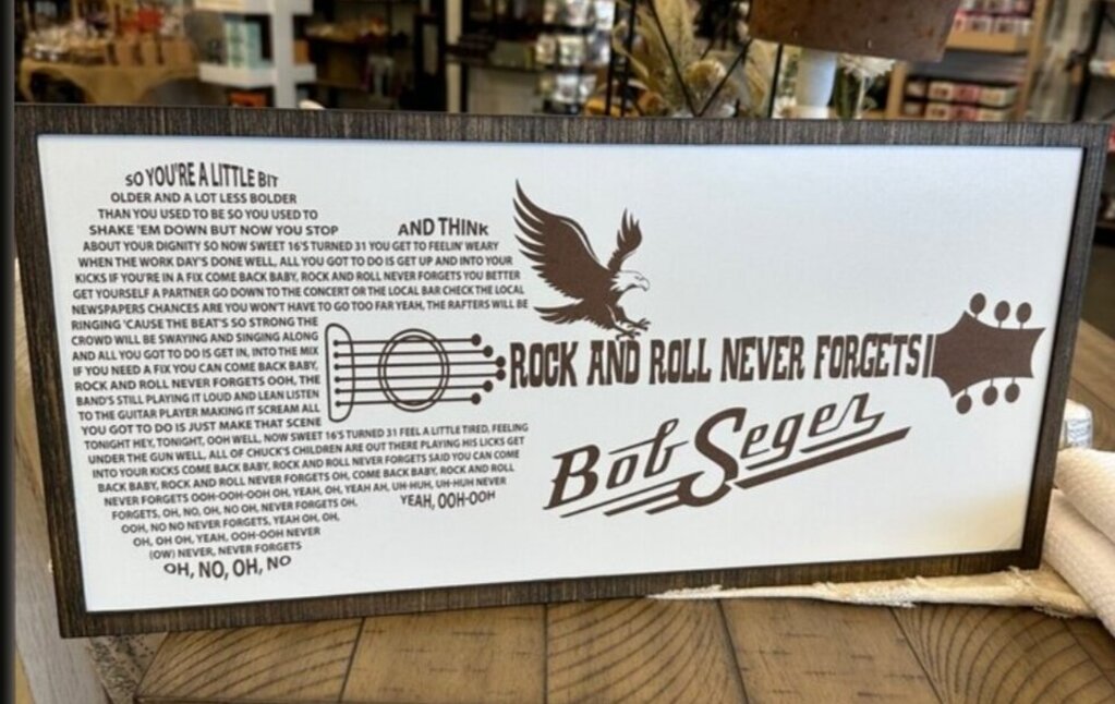 Song Lyric Signs