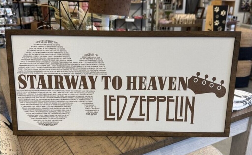 Song Lyric Signs