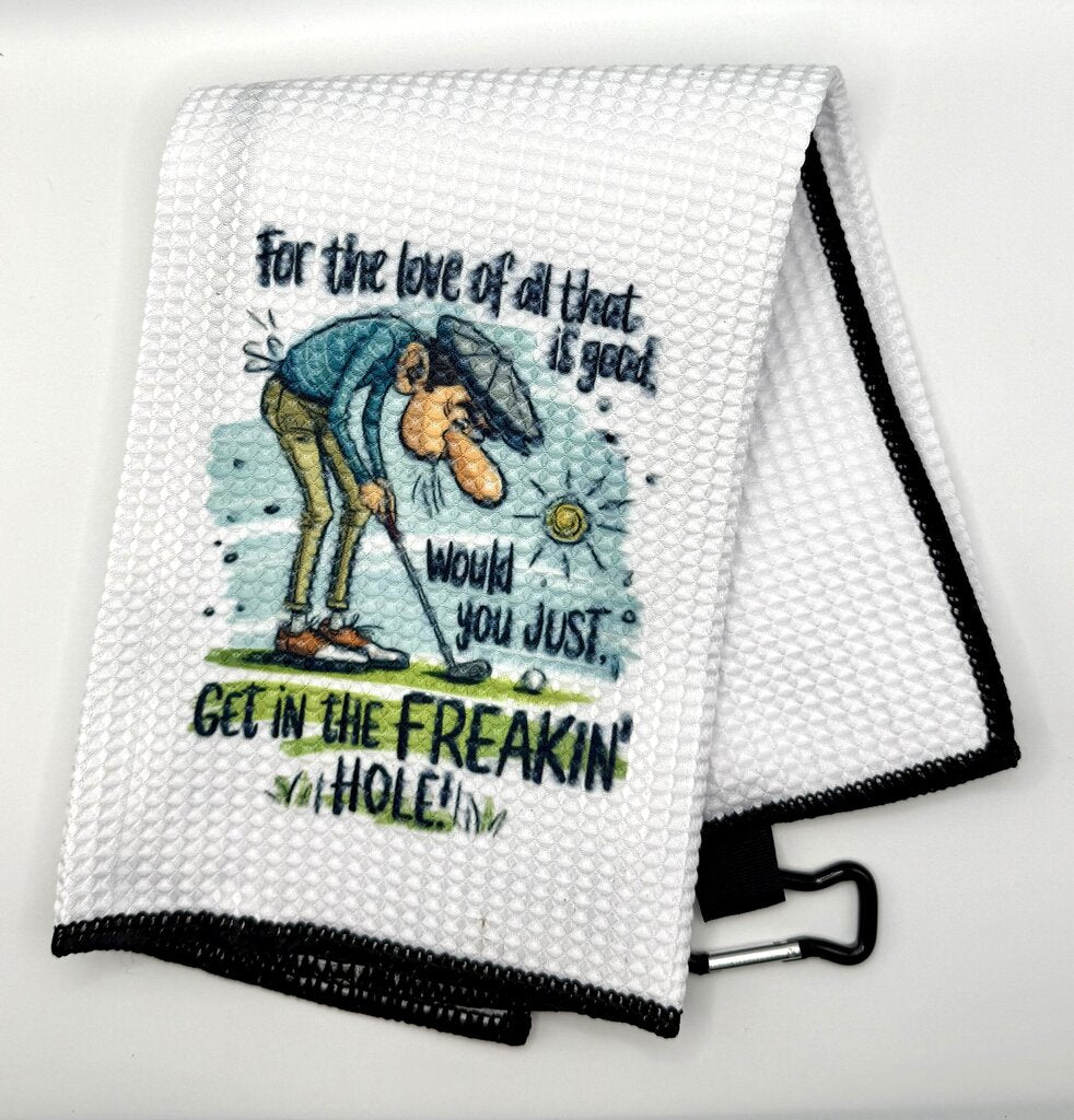Funny Golf Towel
