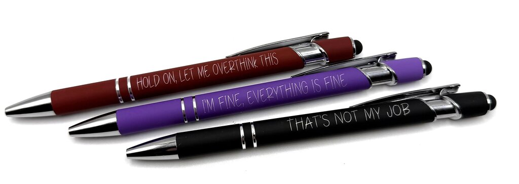 Engraved Pen Set (Set of 3)