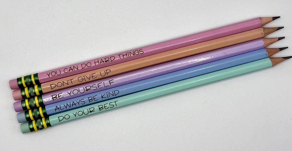Encouragement Pencil Set
