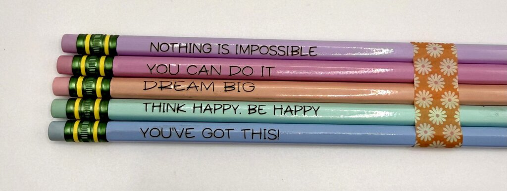 Encouragement Pencil Set