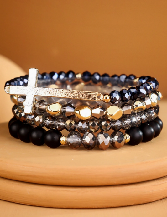 4 Layer Stone Bracelet