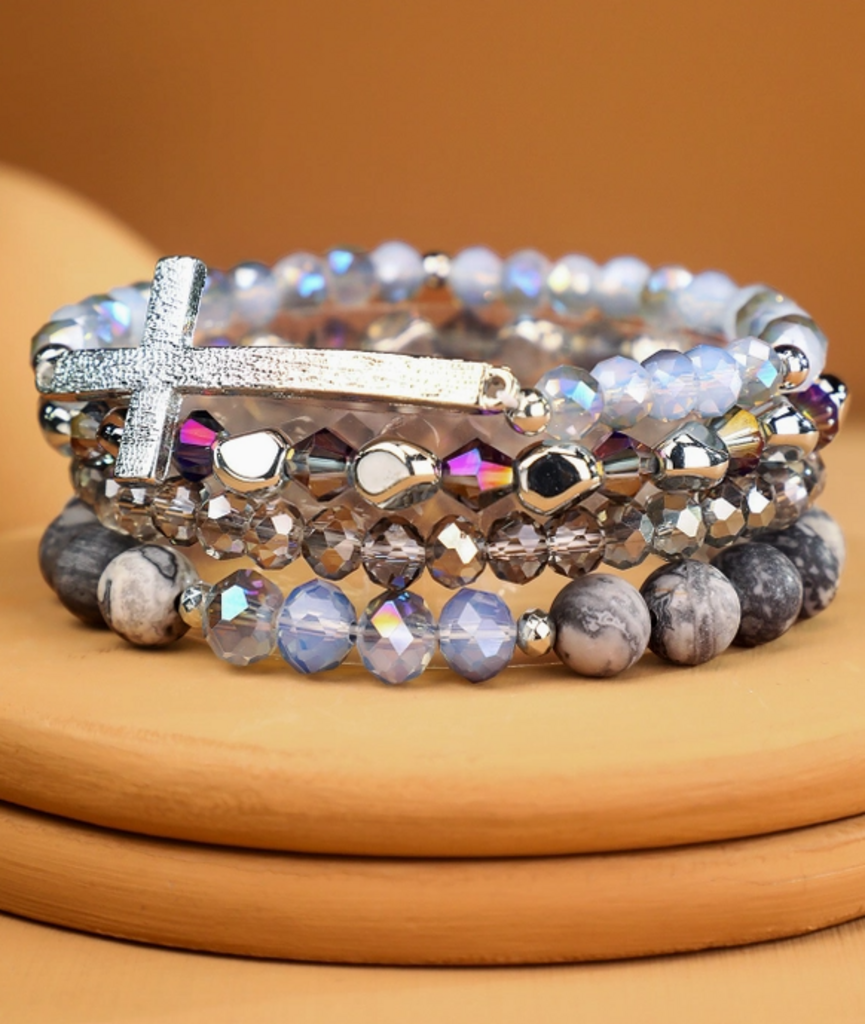 4 Layer Stone Bracelet