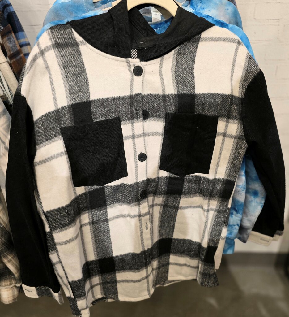 Plaid Embroidered Flannel