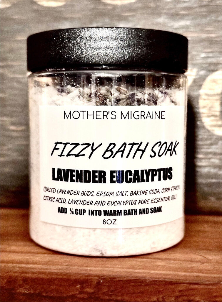 Lavender Eucalyptus Fizzy Bath Salt
