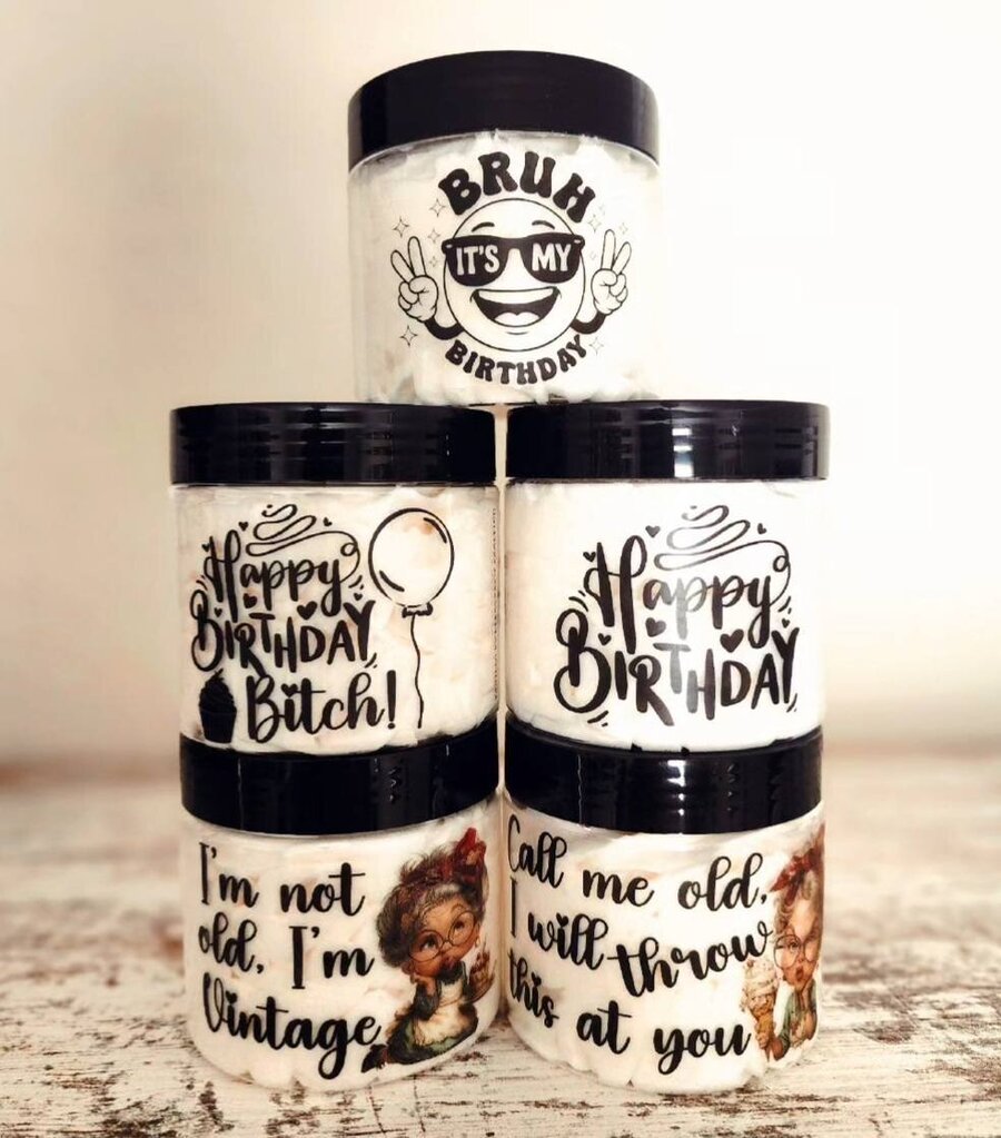 Whipped Soaps with Quotes Mysterious Acres